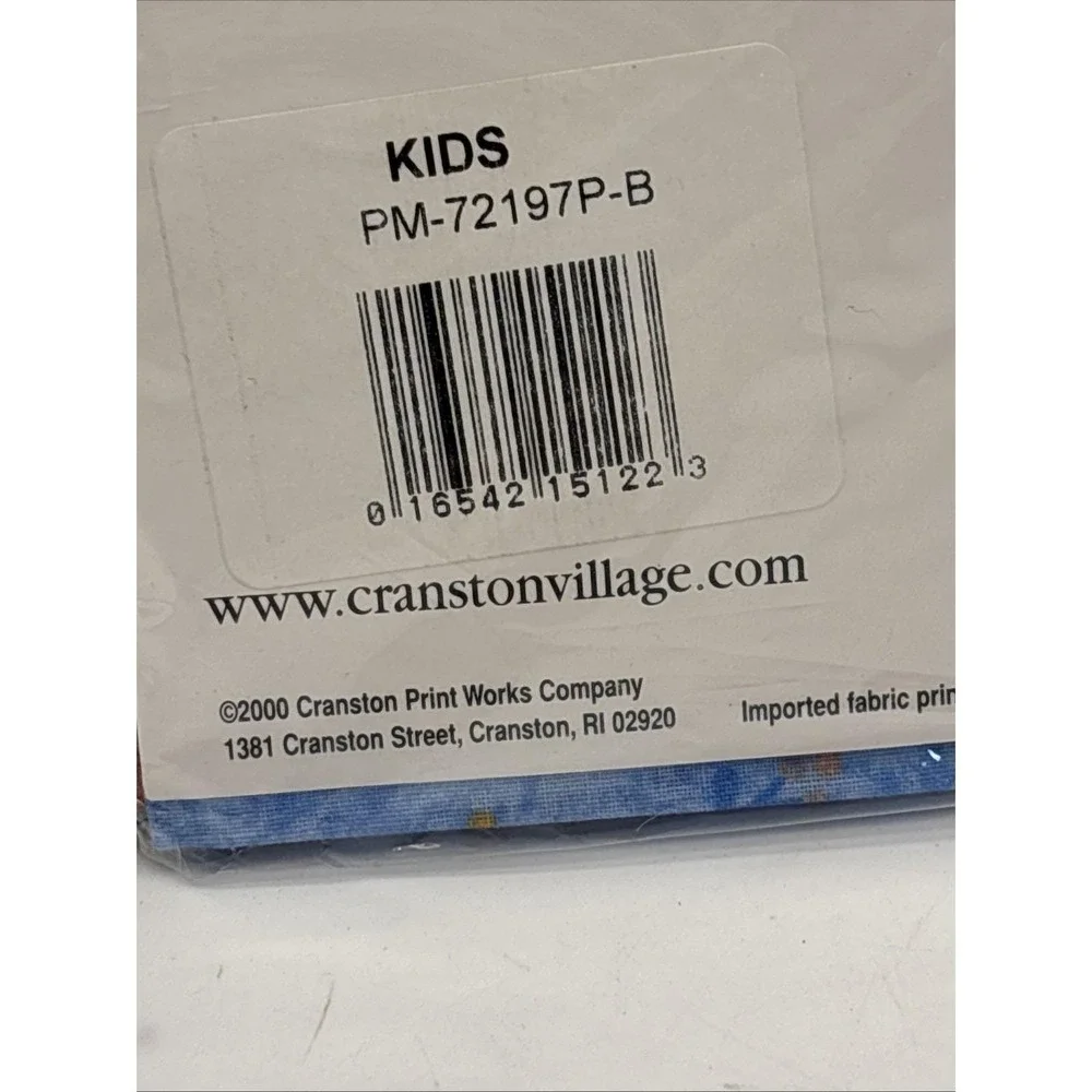 VIP by Cranston kids fabrics pinwheel baby quilt kit. VINTAGE 2000